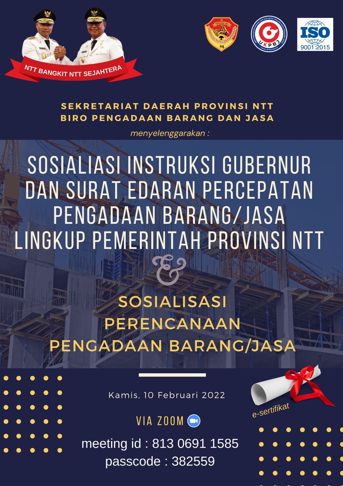 Webiner Biro PBJ hari ini